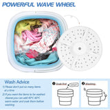 Foldable Mini Washing Machine With Dryer – Compact & Travel-Friendly