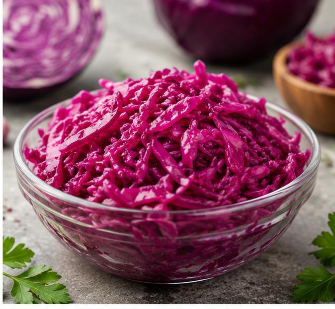 Premium Pickled Red Cabbage | مخلل الملفوف الأحمر الفاخر