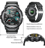 Smart Watch with Earbuds 3 in 1 Round Fitness Tracker 1.28inch Smartwatch for Men
