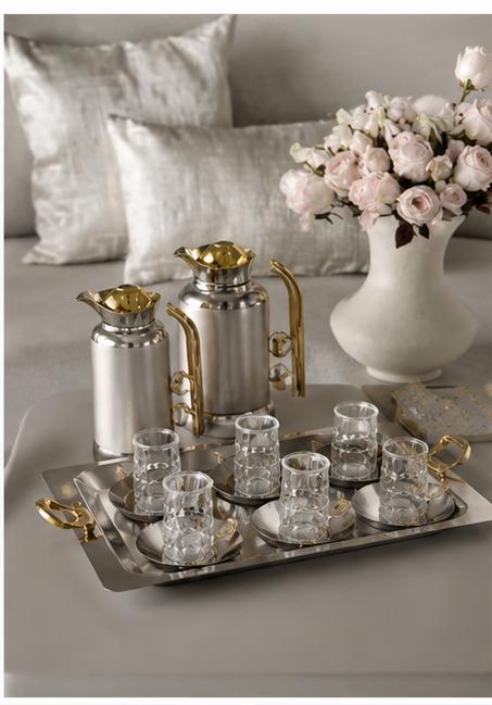 Luxury Arabic Tea & Coffee Set | طقم ضيافة فاخر للقهوة والشاي