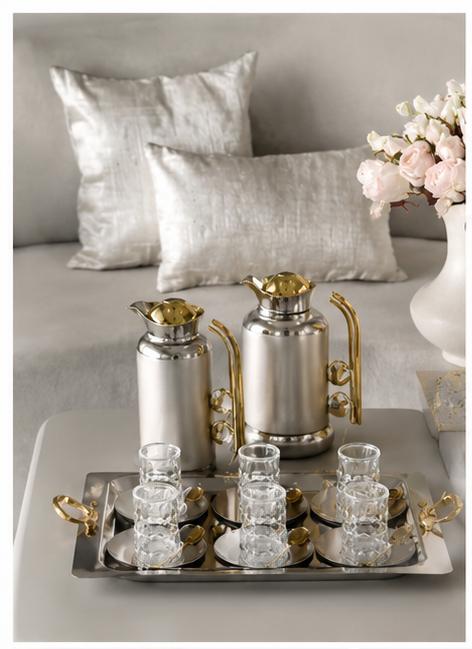 Luxury Arabic Tea & Coffee Set | طقم ضيافة فاخر للقهوة والشاي