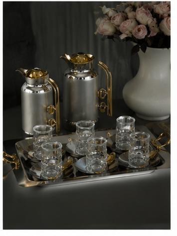 Luxury Arabic Tea & Coffee Set | طقم ضيافة فاخر للقهوة والشاي