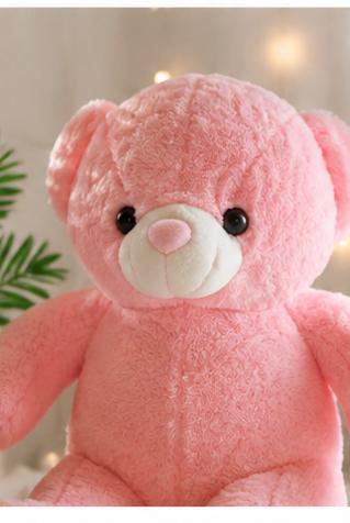 🌸 Pink Teddy Bear Gift Set | هدية الدب الوردي الفاخرة | Luxury Gift Box for Her