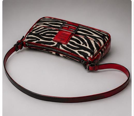 Luxury Zebra Print Shoulder Bag | حقيبة كتف نسائية بتصميم Zebra أنيق | Premium Fashion Handbag