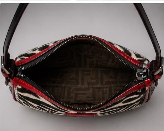Luxury Zebra Print Shoulder Bag | حقيبة كتف نسائية بتصميم Zebra أنيق | Premium Fashion Handbag