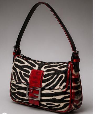 Luxury Zebra Print Shoulder Bag | حقيبة كتف نسائية بتصميم Zebra أنيق | Premium Fashion Handbag