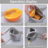 Amateur Premium Stainless Steel Manual Lemon and Lime Squeezer