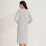 Luxury Knit Winter Long Sleeve Slim Fit Elegant Maxi Dress